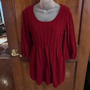 🦄🦄🦄 3 for $20 🦄🦄🦄 Oh Baby by Motherhood long Sweater. Size med. 100% cotton knit